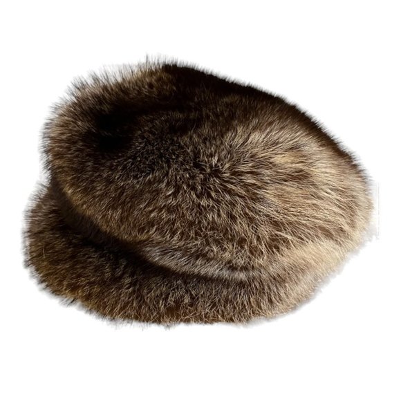 π¨π¦ FABULOUS NATURAL RACCOON FUR CAP/HAT - EVC - Picture 3 of 6